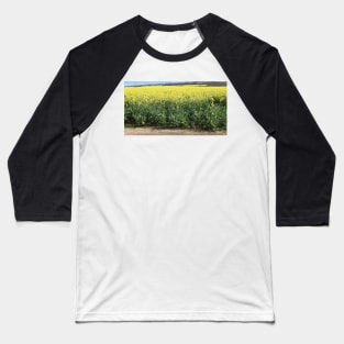 Canola Crop Baseball T-Shirt